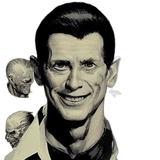 face, mask, creature, comic book art, concept art, cartoon, photorealistic, photo transparent PNG cut-out