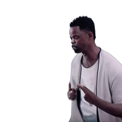 chris, rock, fighting, arguing transparent PNG cut-out