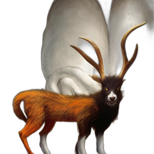 animal, creature, hair, dragon transparent PNG cut-out