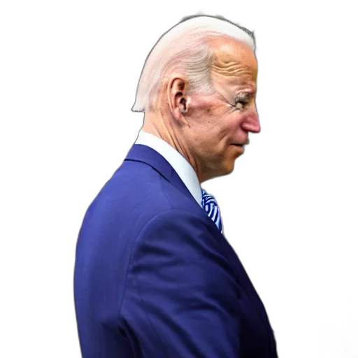 face, creature, mask, robot, joe, biden, grocery, store transparent PNG cut-out