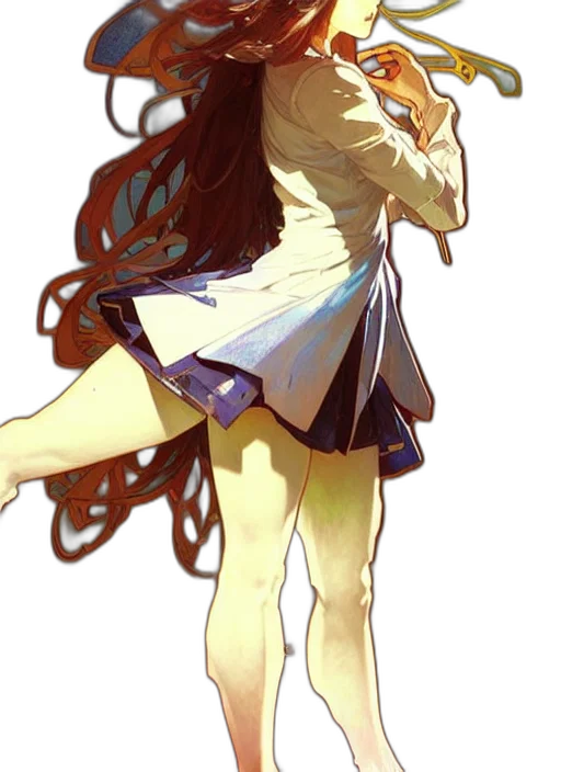 dress, staff, jacket, mask transparent PNG cut-out
