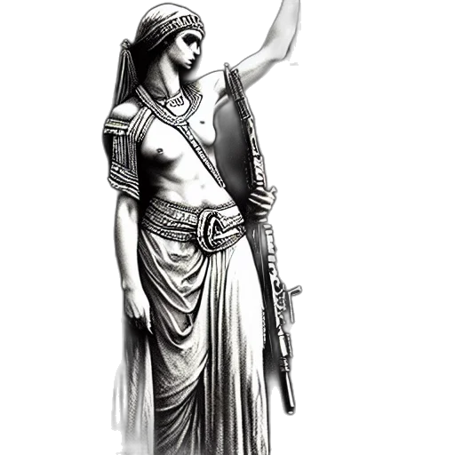 staff, sword, weapon, concept art, fantasy art, pencil sketch, comic book art, marana transparent PNG cut-out