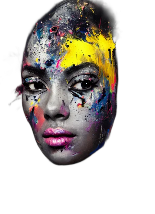 face, mask, crown, jewelry transparent PNG cut-out