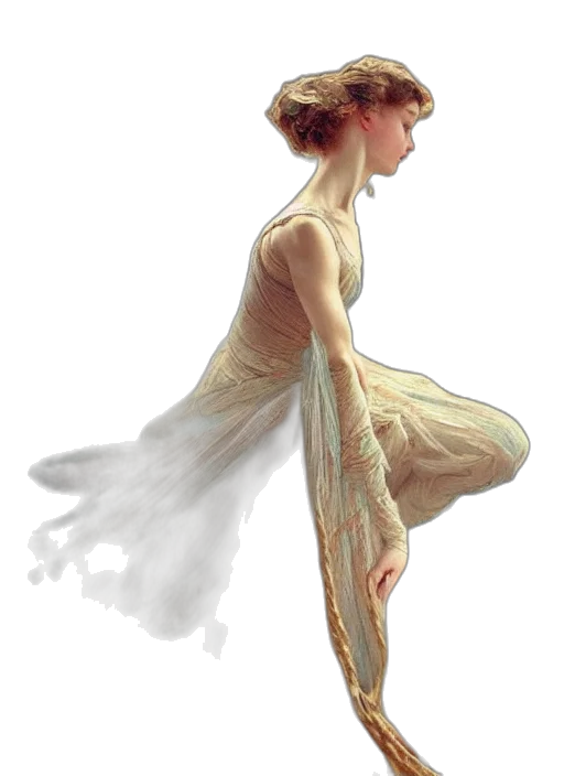 dress, staff, crown, jewelry transparent PNG cut-out