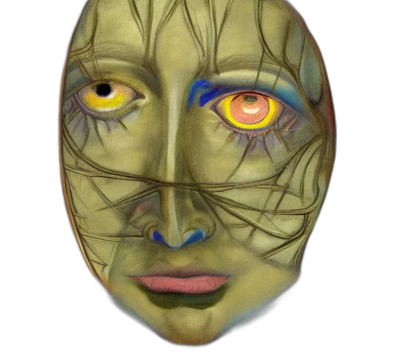 mask, face, jewelry, robot transparent PNG cut-out