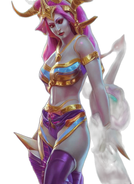 staff, fantasy art, concept art, 3d render transparent PNG cut-out