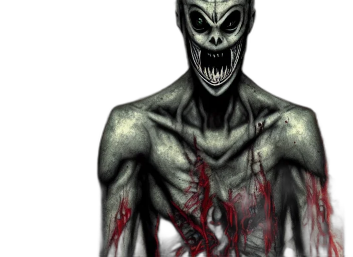 creature, mask, concept art, comic book art transparent PNG cut-out