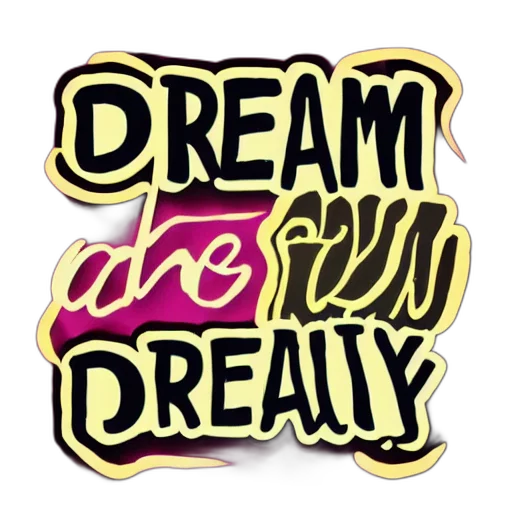 3d render, dream, reality transparent PNG cut-out