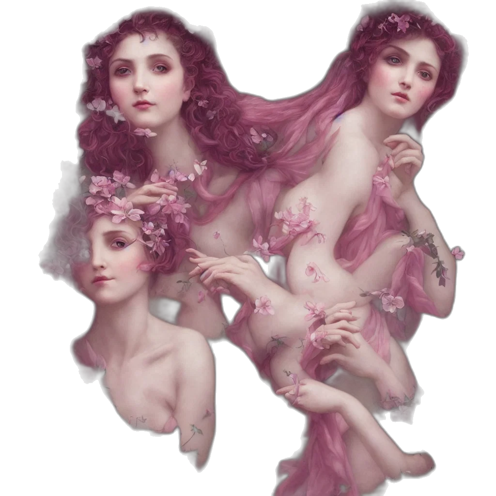 dress, crown, fantasy art, concept art, photorealistic, oil painting, underwater, pastel transparent PNG cut-out