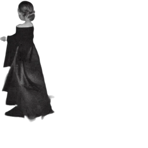 dress, jacket, hair, staff, concept art, 3d render, photorealistic, monochrome transparent PNG cut-out