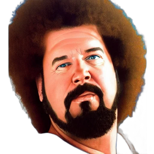 hair, face, staff, photorealistic transparent PNG cut-out