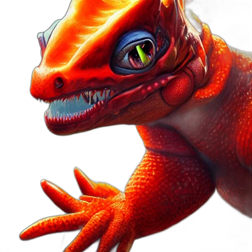 dragon, animal, creature, concept art transparent PNG cut-out