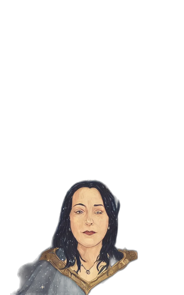 face, mask, staff, dress transparent PNG cut-out