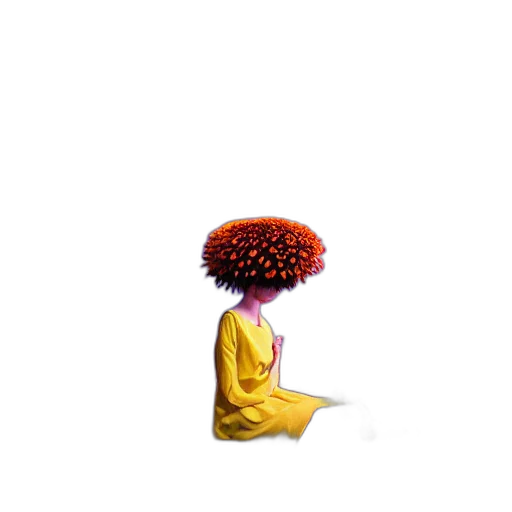 umbrella, hat, crown, hair transparent PNG cut-out