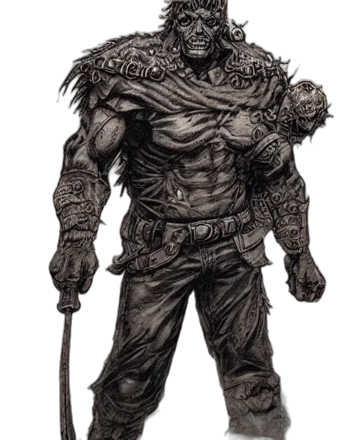 creature, concept art, fantasy art, comic book art transparent PNG cut-out