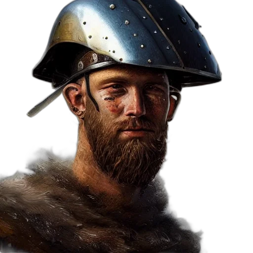 face, sword, hat, staff, photorealistic, fantasy art, concept art, 3d render transparent PNG cut-out