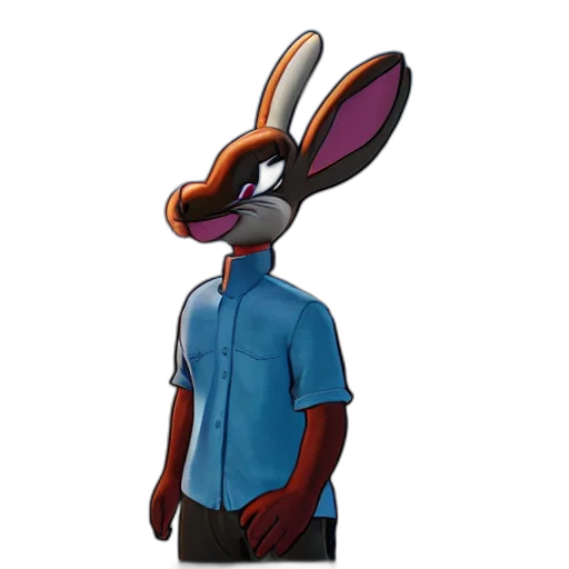 staff, jacket, mask, animal, concept art, 3d render, cartoon, pixel art transparent PNG cut-out