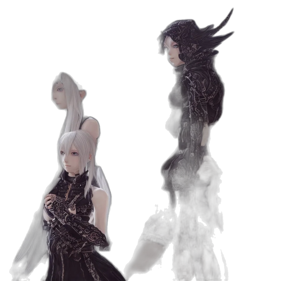 dress, staff, dragon, concept art, fantasy art, 3d render, pixel art, snow transparent PNG cut-out