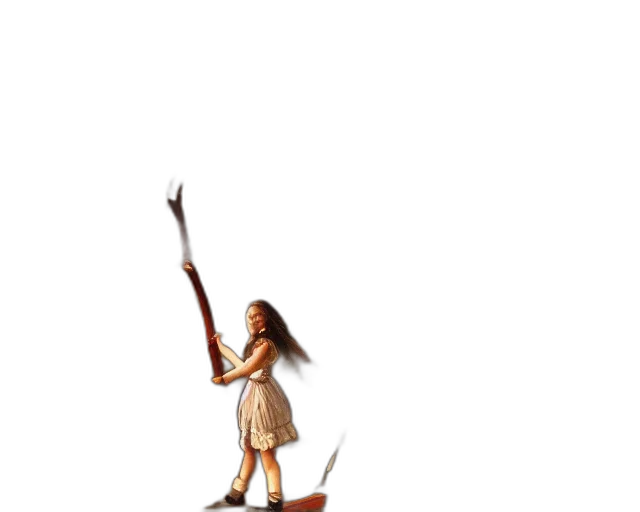 staff, sword, weapon, concept art, fantasy art, pixel art, 3d render, fog transparent PNG cut-out