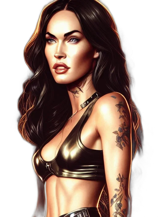 jewelry, fantasy art, comic book art, photorealistic, cartoon, golden, earth tones, portrait transparent PNG cut-out