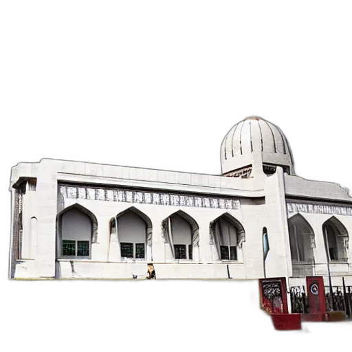 building, staff, 3d render, photorealistic transparent PNG cut-out
