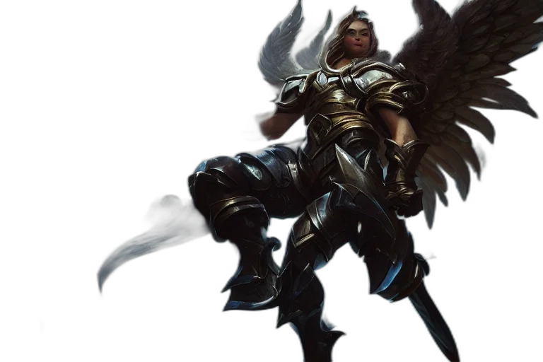 dragon, weapon, fantasy art, concept art, amazing, portrait, archangel, micheal transparent PNG cut-out