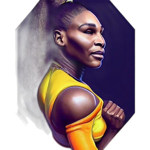 concept art, comic book art, fantasy art, pixel art, highly, detailed, portrait, serena transparent PNG cut-out