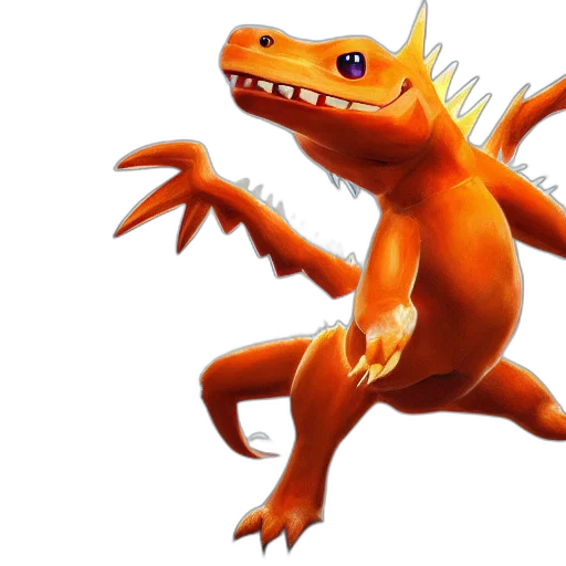 dragon, animal, creature, 3d render transparent PNG cut-out
