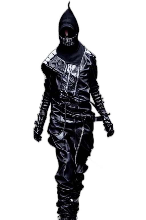 jacket, mask, robot, staff transparent PNG cut-out