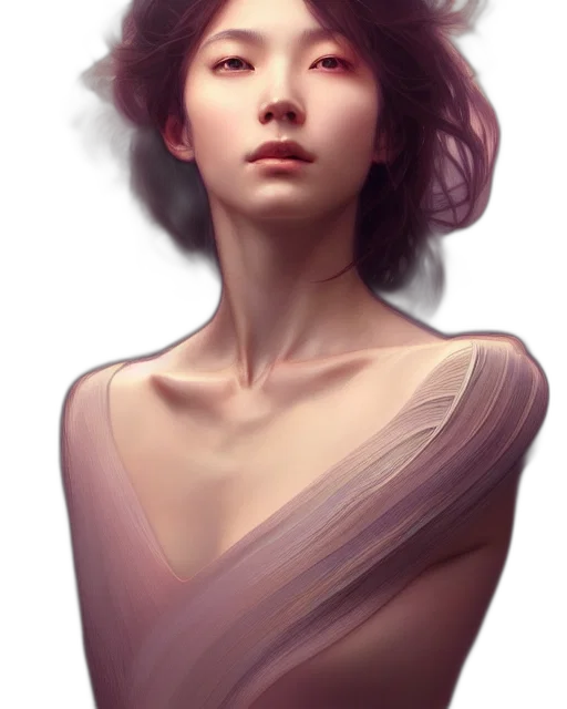 dress, face, crown, jewelry, fantasy art, photorealistic, concept art, oil painting transparent PNG cut-out