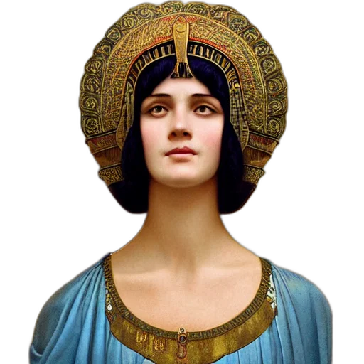 face, crown, dress, hat transparent PNG cut-out