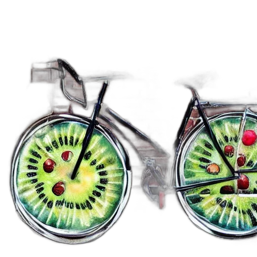 photorealistic, concept art, 3d render, watercolor, picture, bike, when, look transparent PNG cut-out