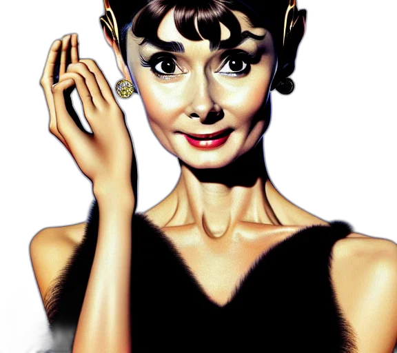 face, jewelry, dress, cartoon transparent PNG cut-out