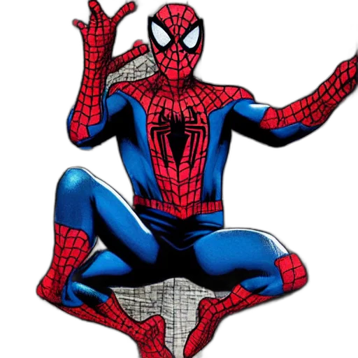 comic book art, concept art, 3d render, pixel art transparent PNG cut-out