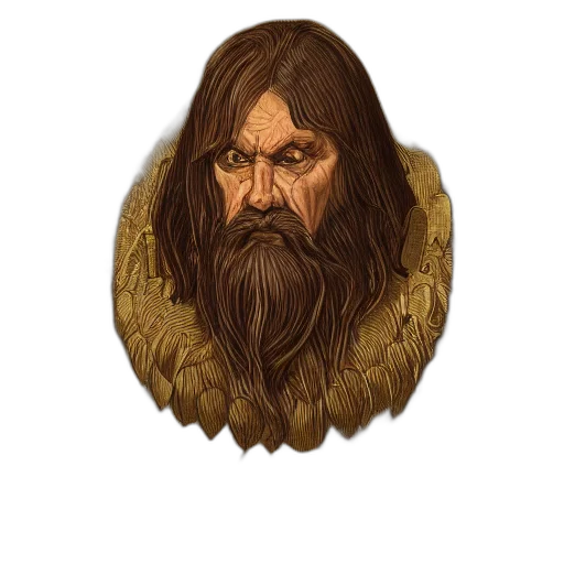 face, mask, hair, creature transparent PNG cut-out