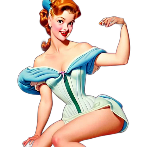 dress, cartoon, disney, princesses transparent PNG cut-out