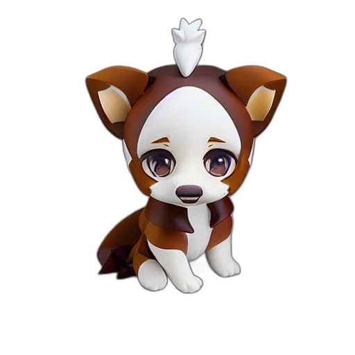 animal, staff, creature, 3d render, concept art, fantasy art, fur, dog transparent PNG cut-out