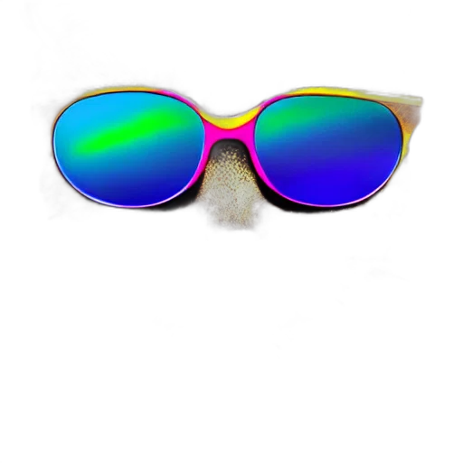 mask, hair, jewelry, shoes transparent PNG cut-out