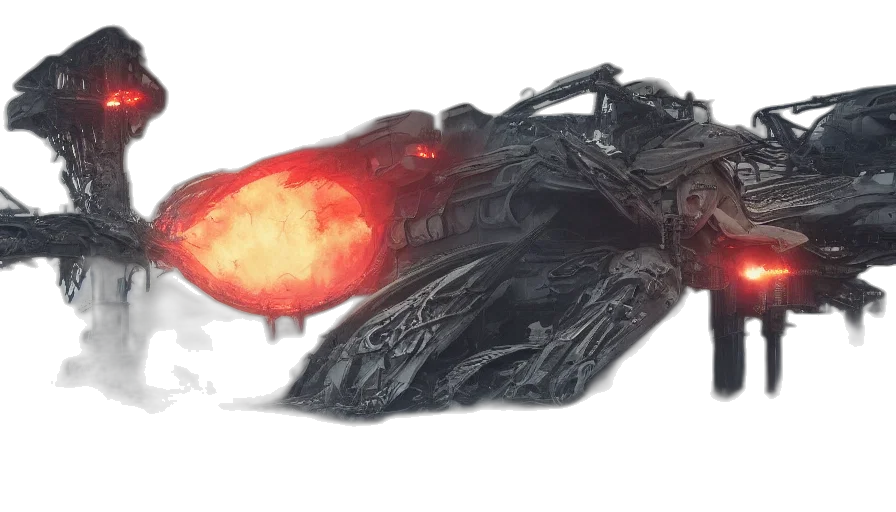 weapon, dragon, car, shoes, concept art, watercolor, fantasy art, 3d render transparent PNG cut-out
