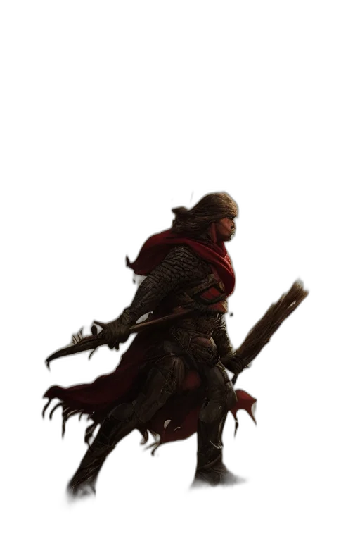 sword, staff, weapon, creature transparent PNG cut-out