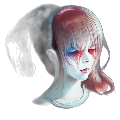 mask, face, creature, hair transparent PNG cut-out