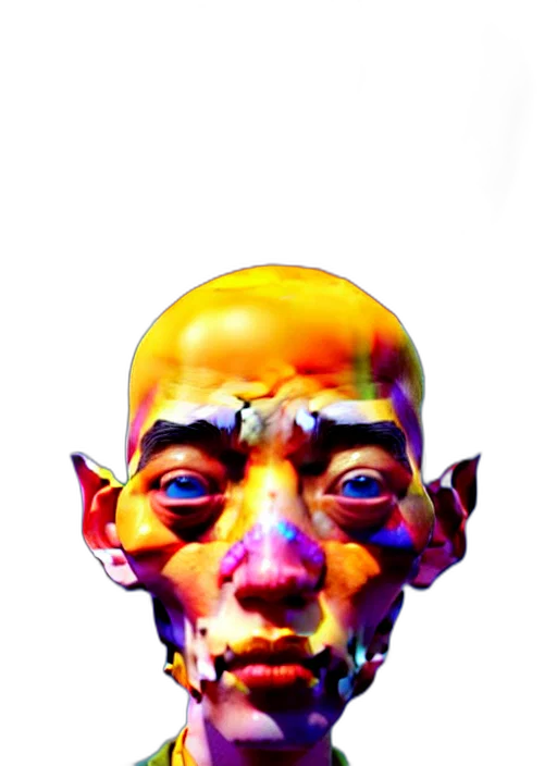mask, face, creature, robot, concept art, 3d render, photorealistic, fantasy art transparent PNG cut-out