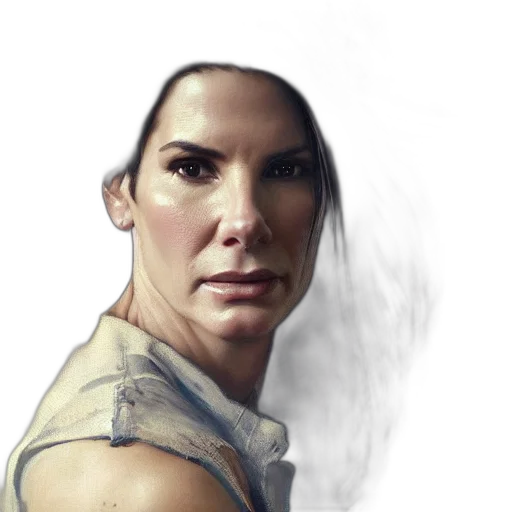 face, photorealistic, concept art, comic book art transparent PNG cut-out