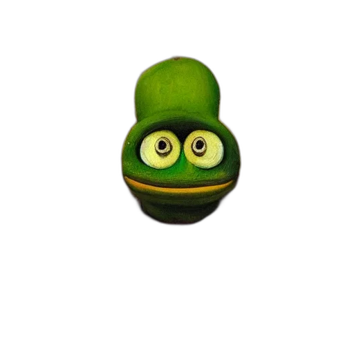 hat, mask, creature, staff transparent PNG cut-out
