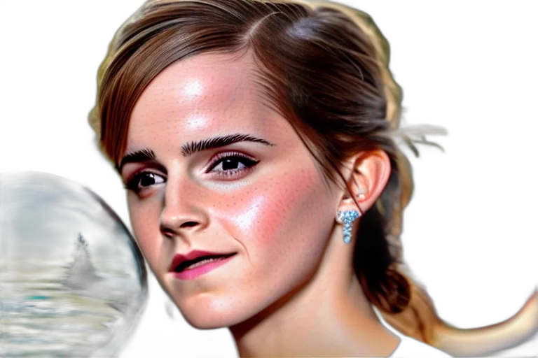 face, jewelry, hair, mask, photorealistic, concept art, cartoon, oil painting transparent PNG cut-out