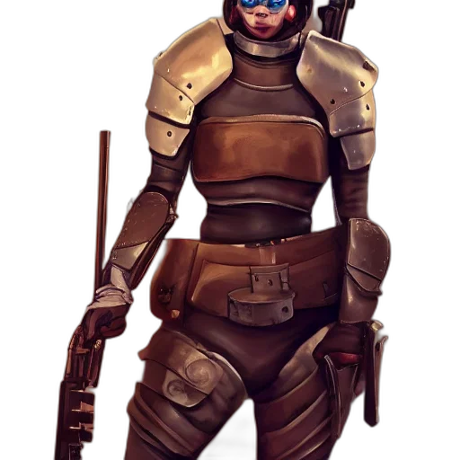 staff, robot, weapon, concept art transparent PNG cut-out