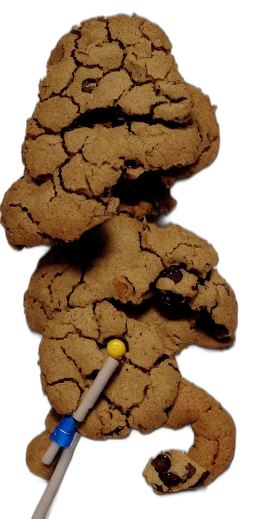 food, weapon, staff, jacket, 3d render, concept art, cookie, minster transparent PNG cut-out