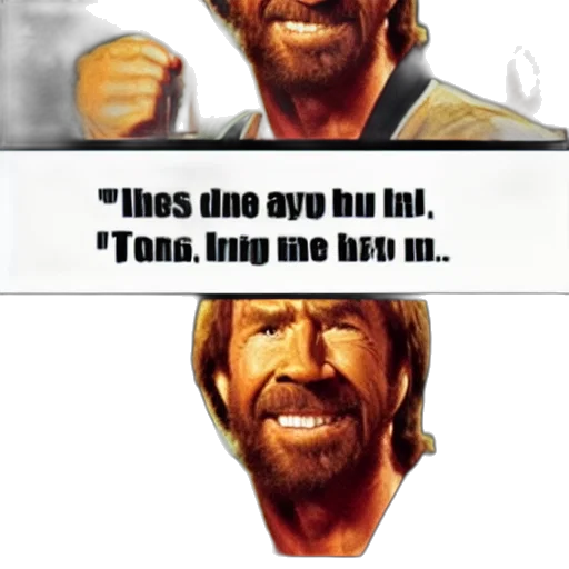 comic book art, chuck, norris, calling, phone transparent PNG cut-out
