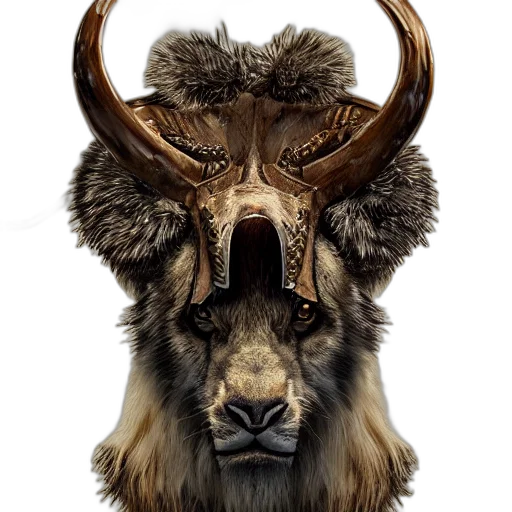 animal, mask, creature, crown transparent PNG cut-out