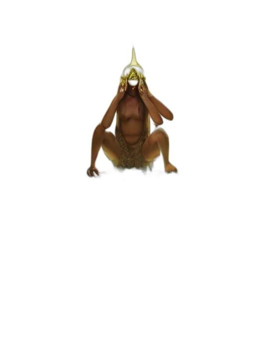 creature, staff, animal, jewelry transparent PNG cut-out